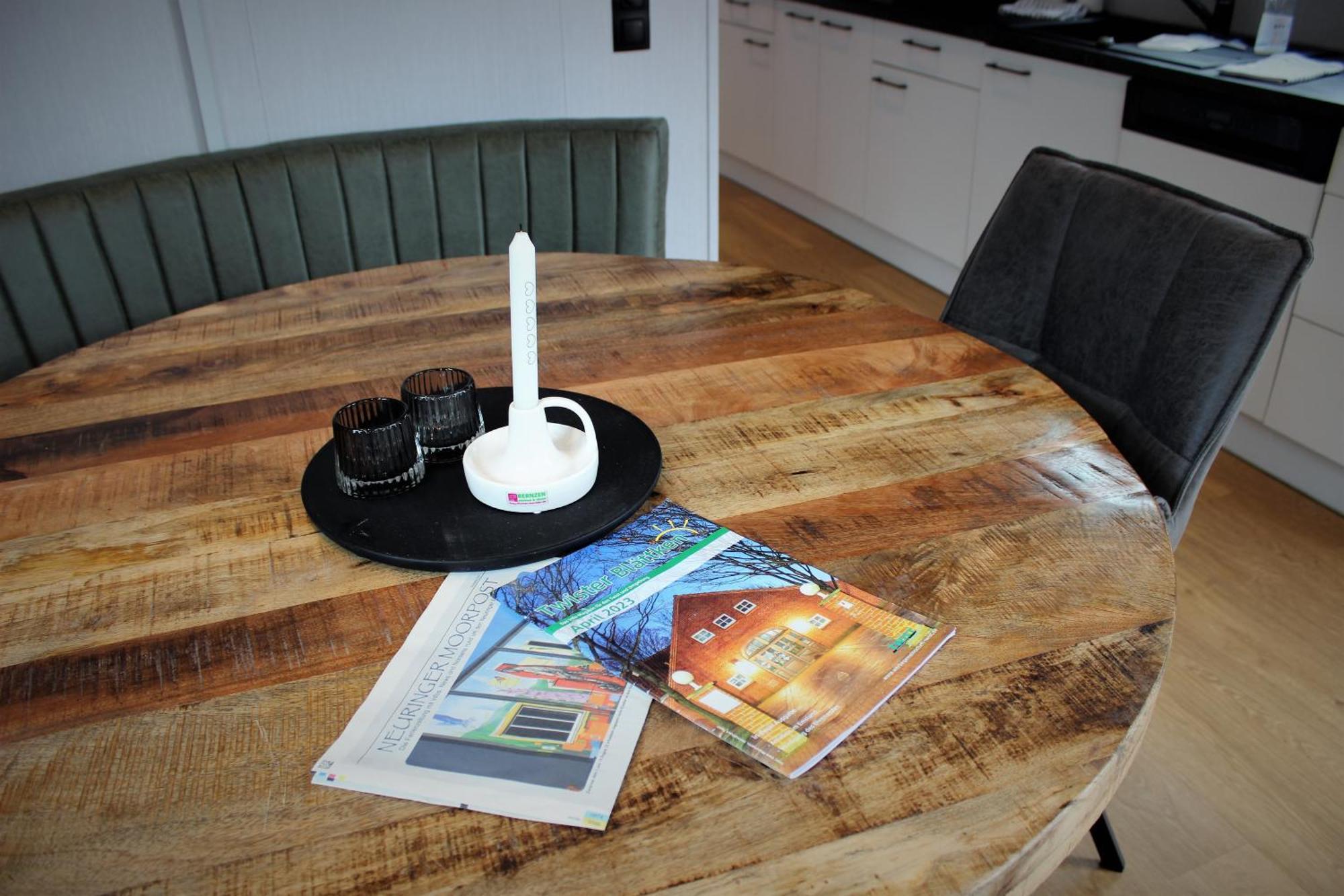 Ferienhaus Aurora, Sauna, Familienfreundlich, Angeln Twist Bagian luar foto